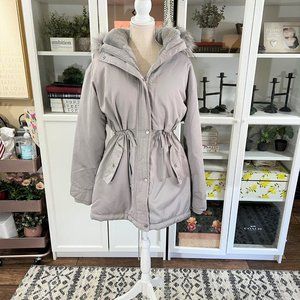 Hollister  FAUX FUR-LINED PARKA